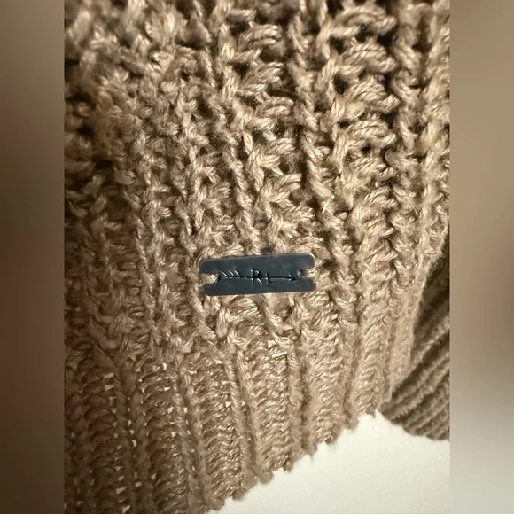 Ralph Lauren Denim & Supply Linen Knit Cardigan Sweater Brown Women’s XL - Picture 4 of 5